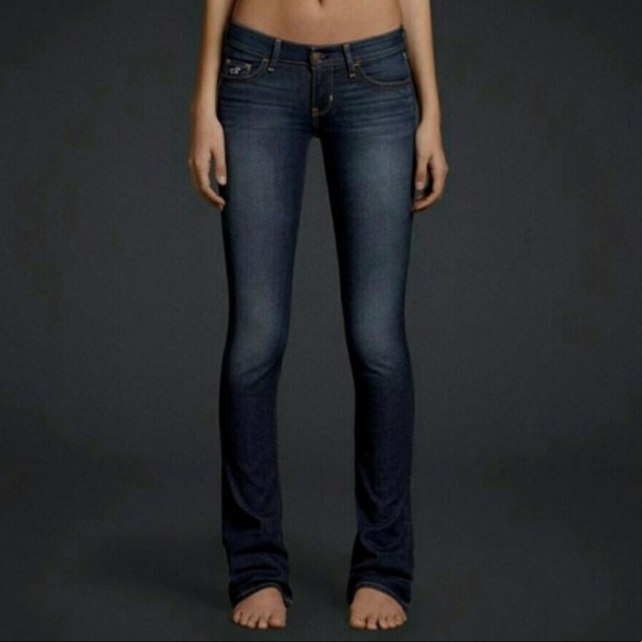 Nwt Hollister Low Rise Boot Cut Jeans 